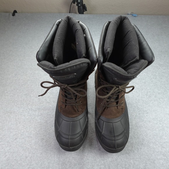 Kamik Nationwide Boots Mens 12 Brown Suede Waterproof Snow Pac 200g Thinsulate main image 10